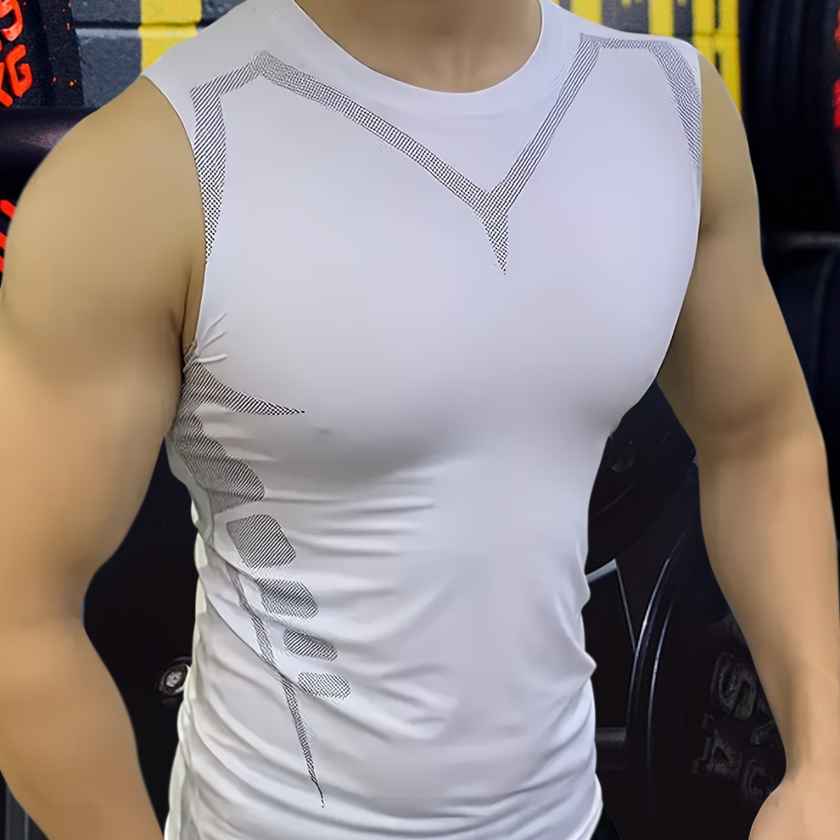 남성 압축 탱크 탑 남성 체육관 셔츠 민소매 빠른 건조 - Crossfit Vest 리뷰 및 가격