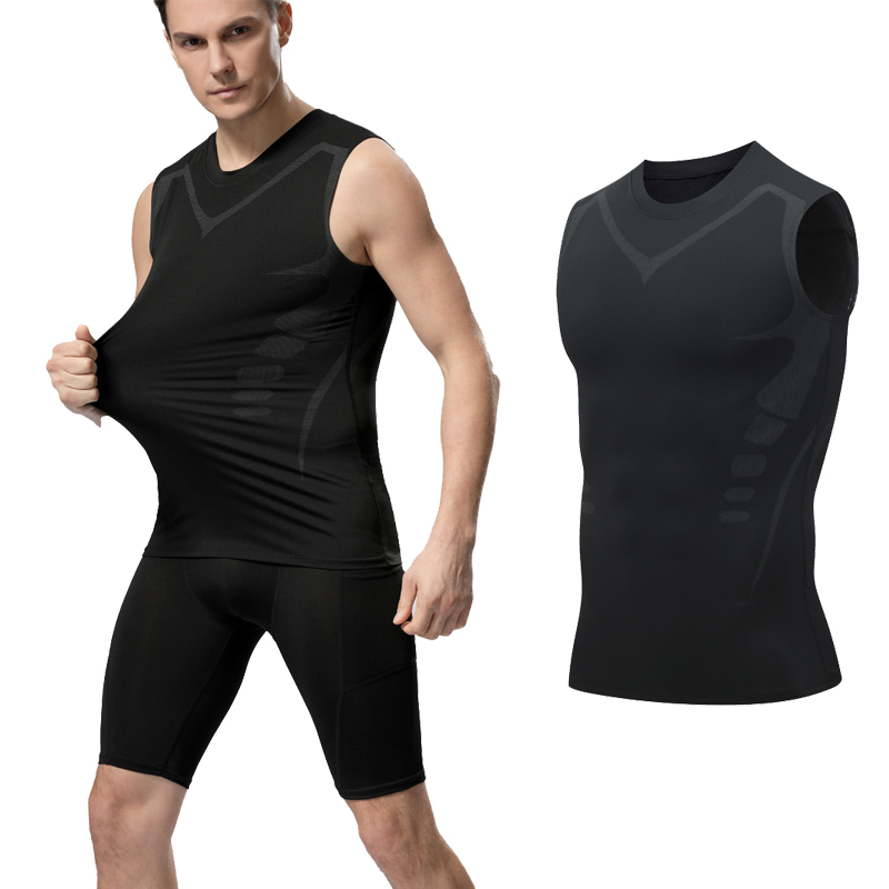 압축 탱크 탑 남성 체육관 셔츠 민소매 빠른 건조 인쇄 - Crossfit Vest 리뷰 및 가격